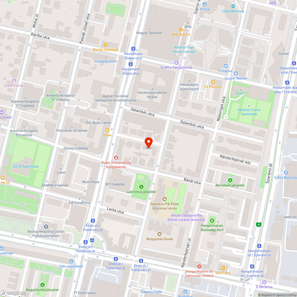 Hibás aknafedél bejelentés helye