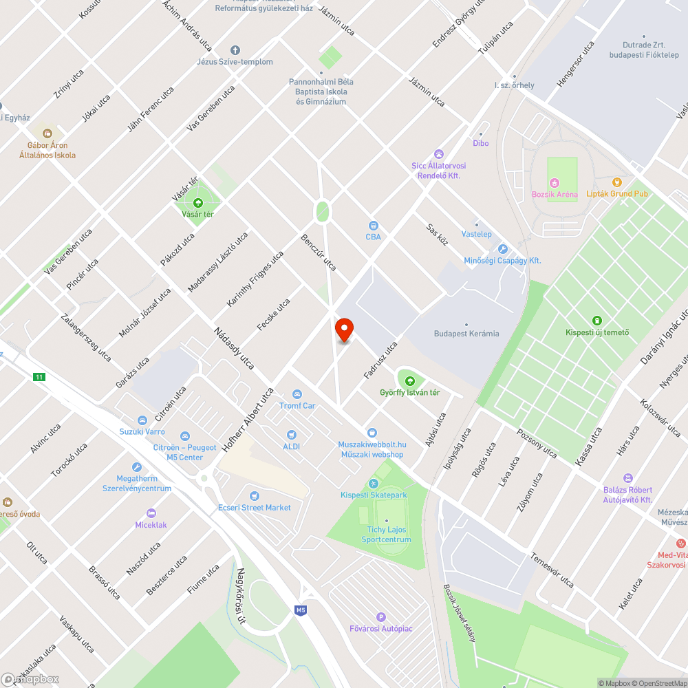 Régóta mozdulatlan autó bejelentés helye