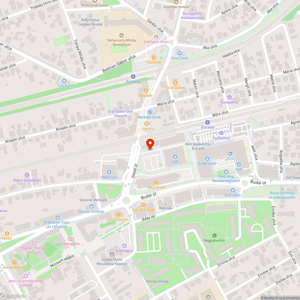 Elhagyott Opel Astra bejelentés helye