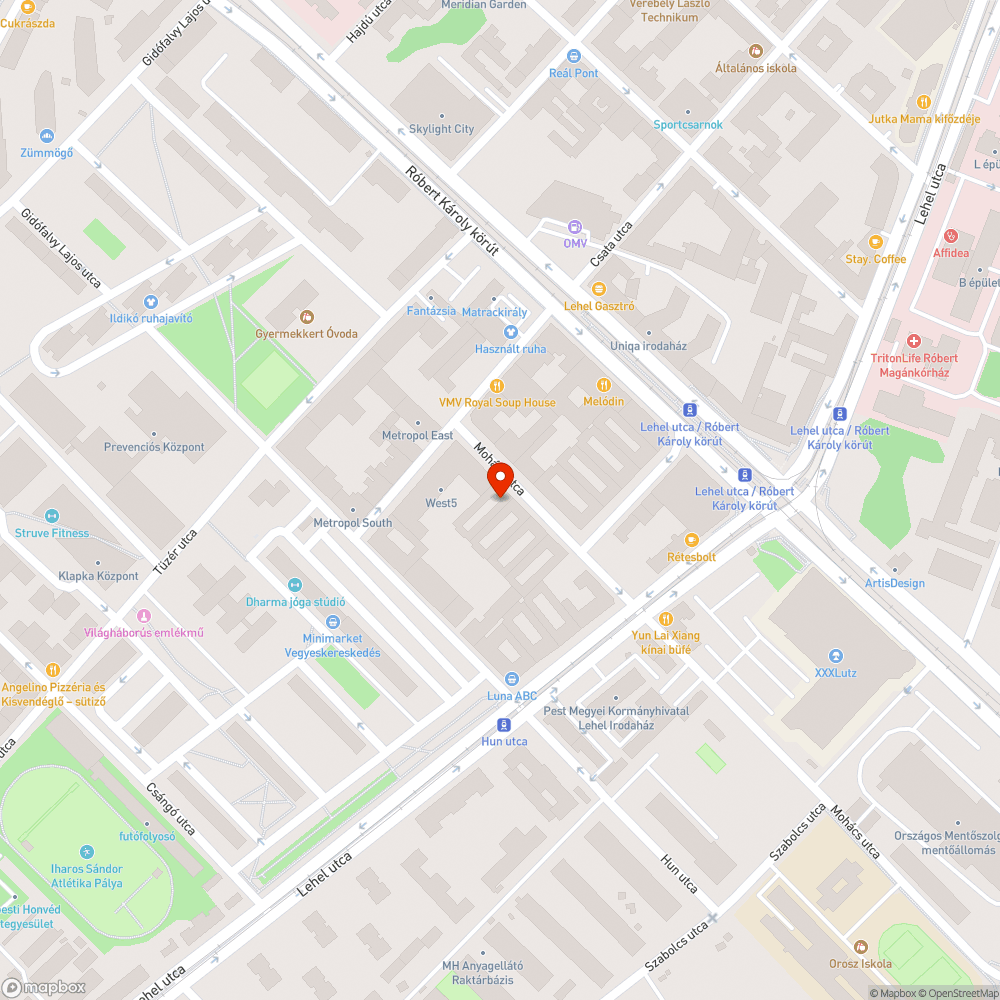 Félbevágott fa bejelentés helye