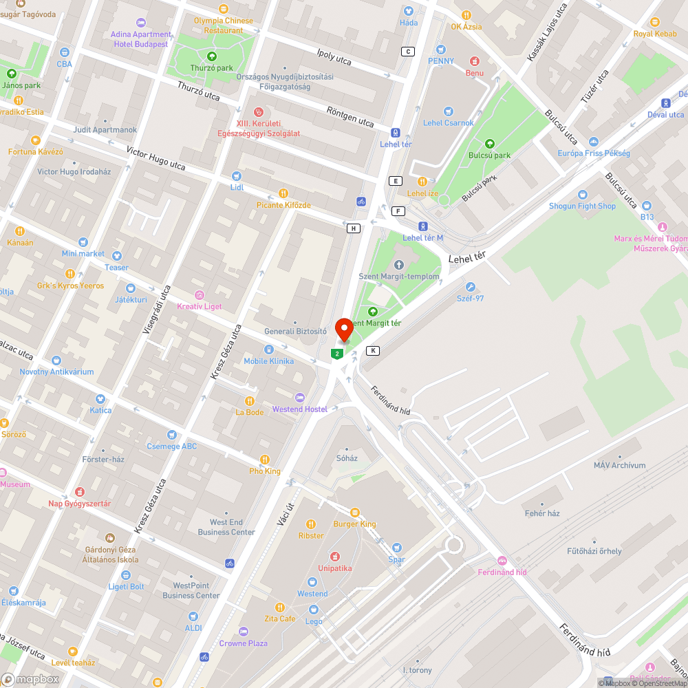 Elfelejtett tábla bejelentés helye