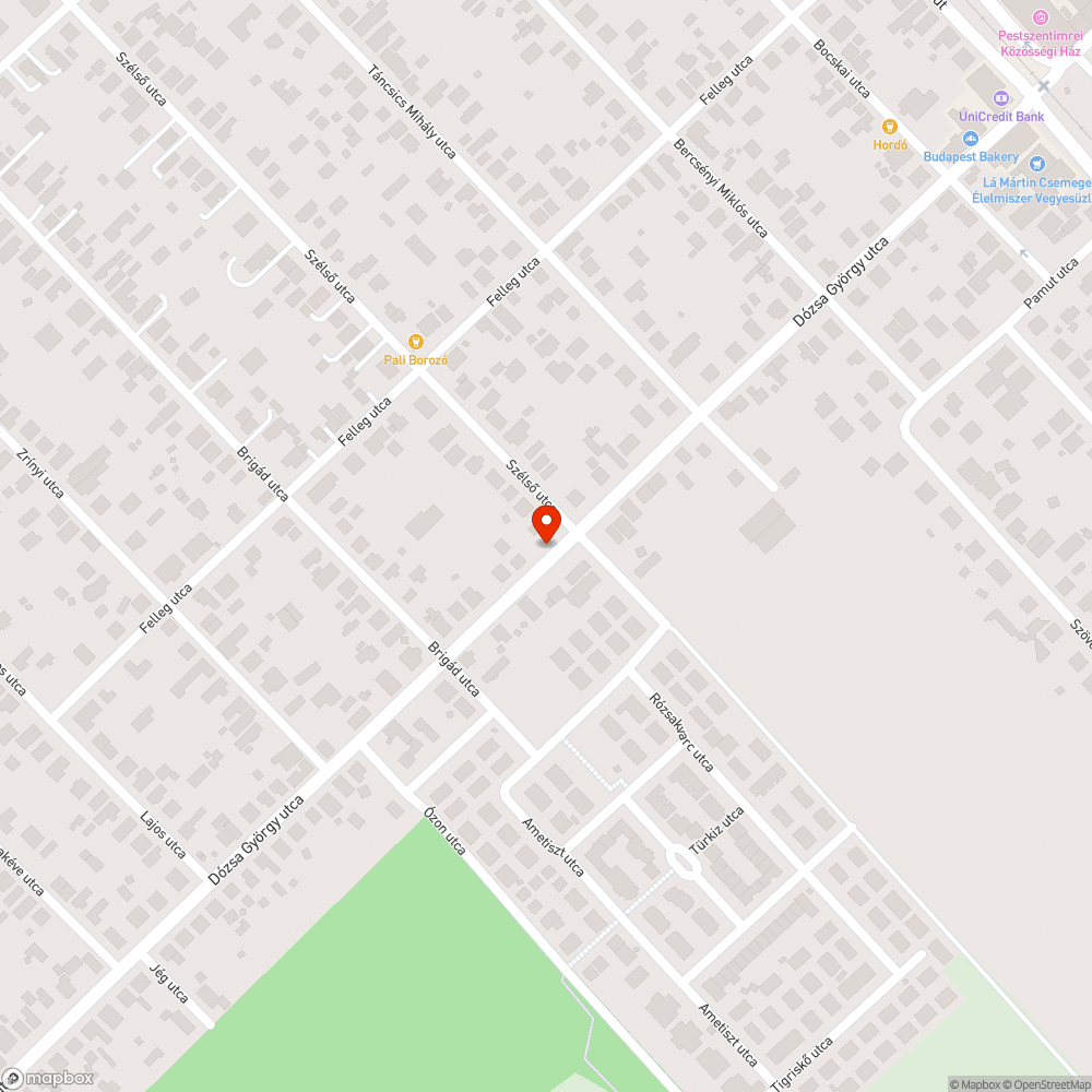 Vezetékbe belógó fa bejelentés helye