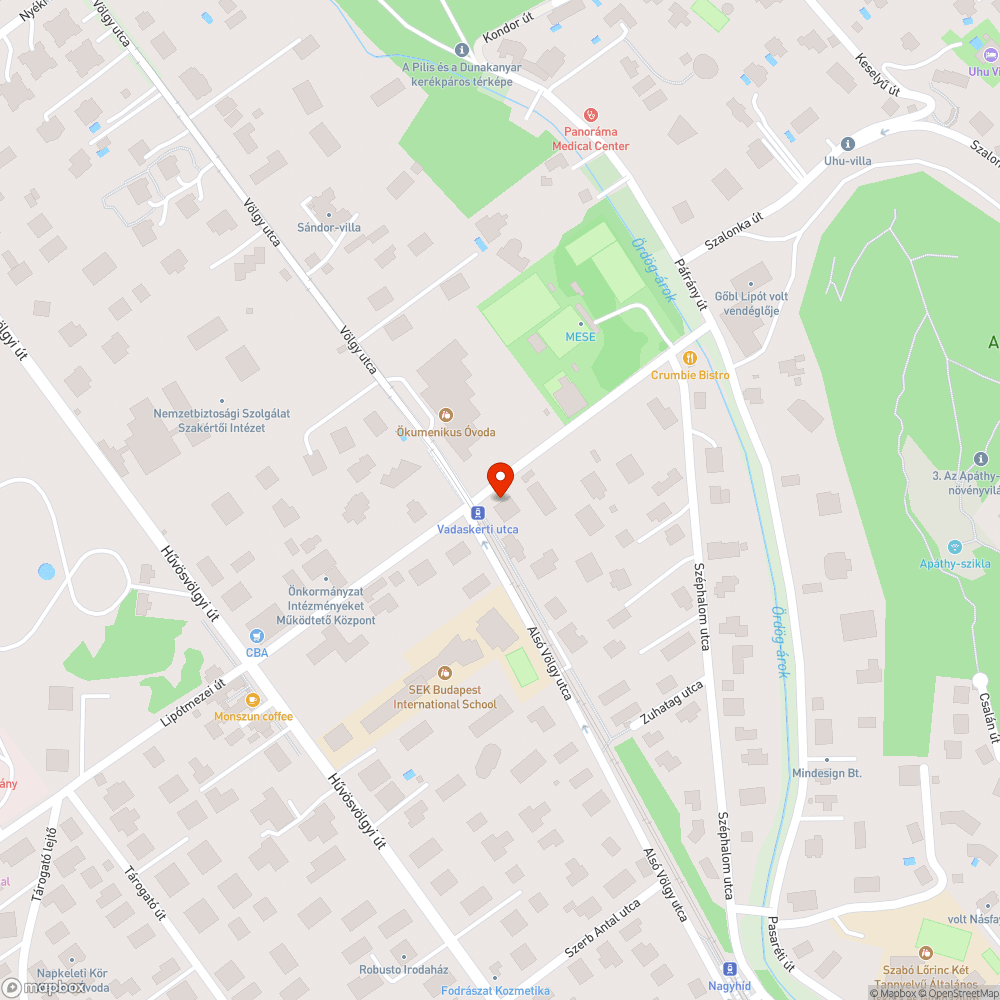 Ocsmány megálló bejelentés helye