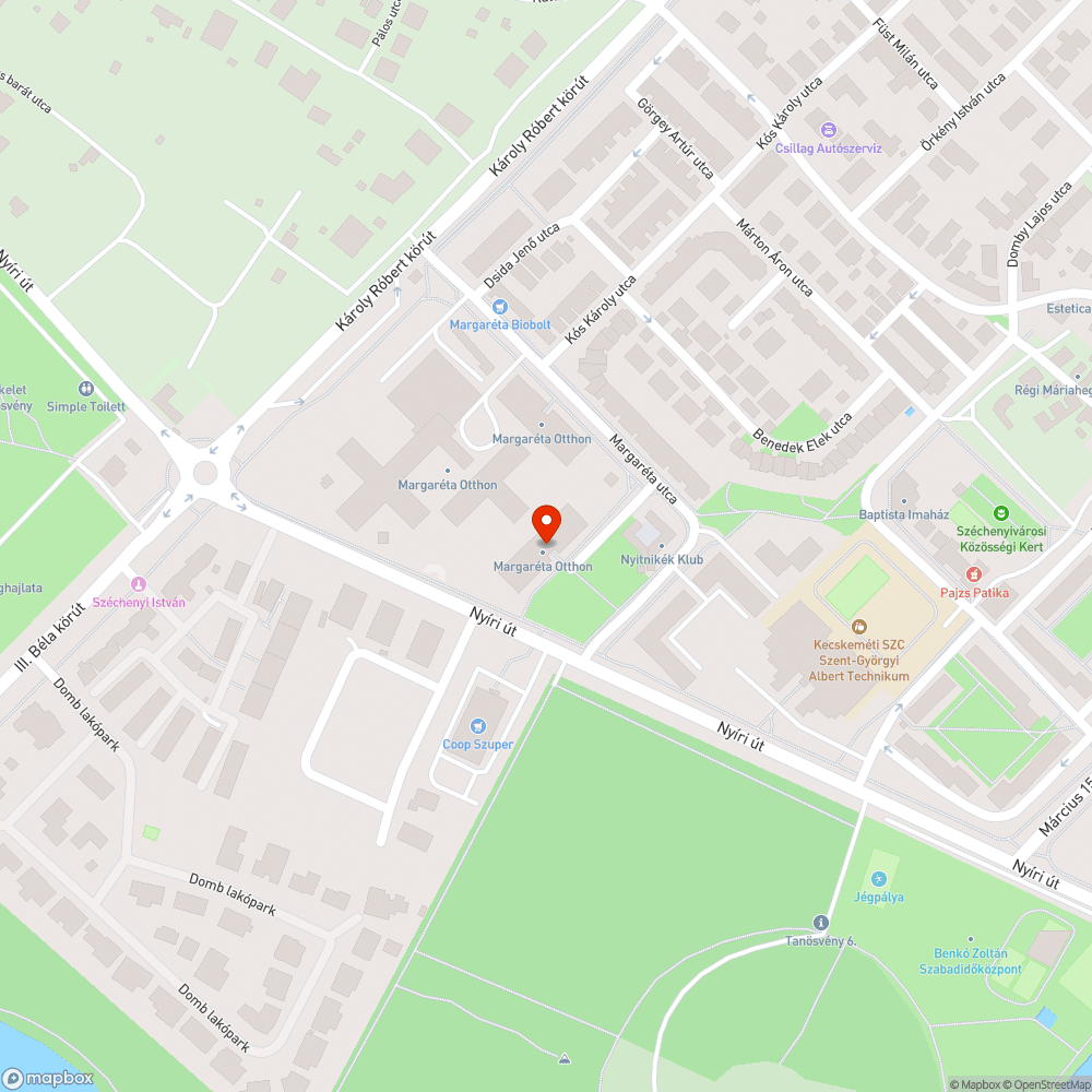 Balesetveszélyes, törött padok bejelentés helye