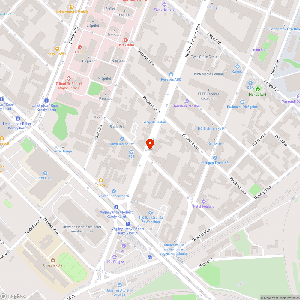 Megrongált transzformátor bejelentés helye