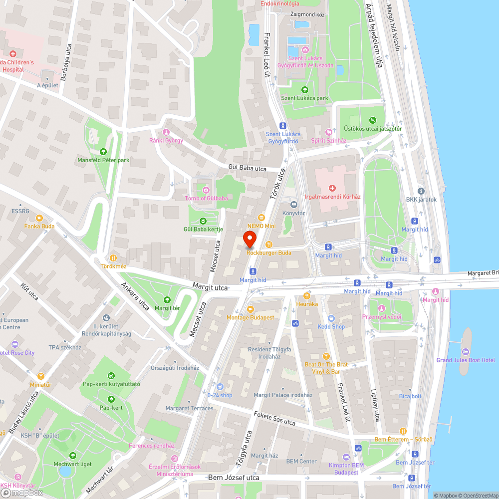 1023 Török u 4. előtti járda bejelentés helye