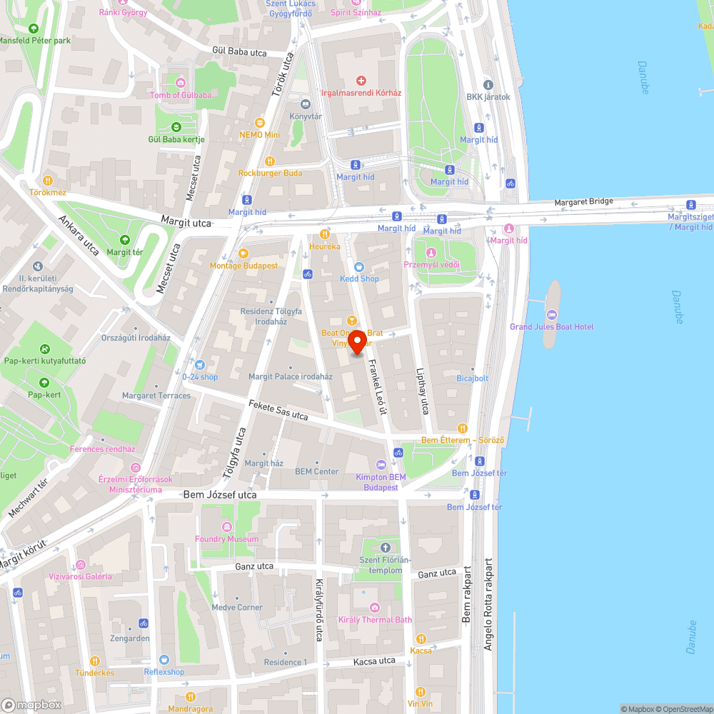 Elpusztult fa bejelentés helye