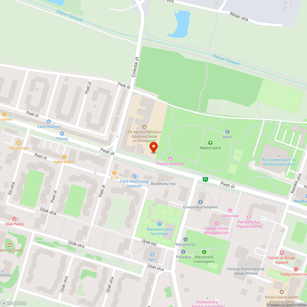 Nagy bokor bejelentés helye