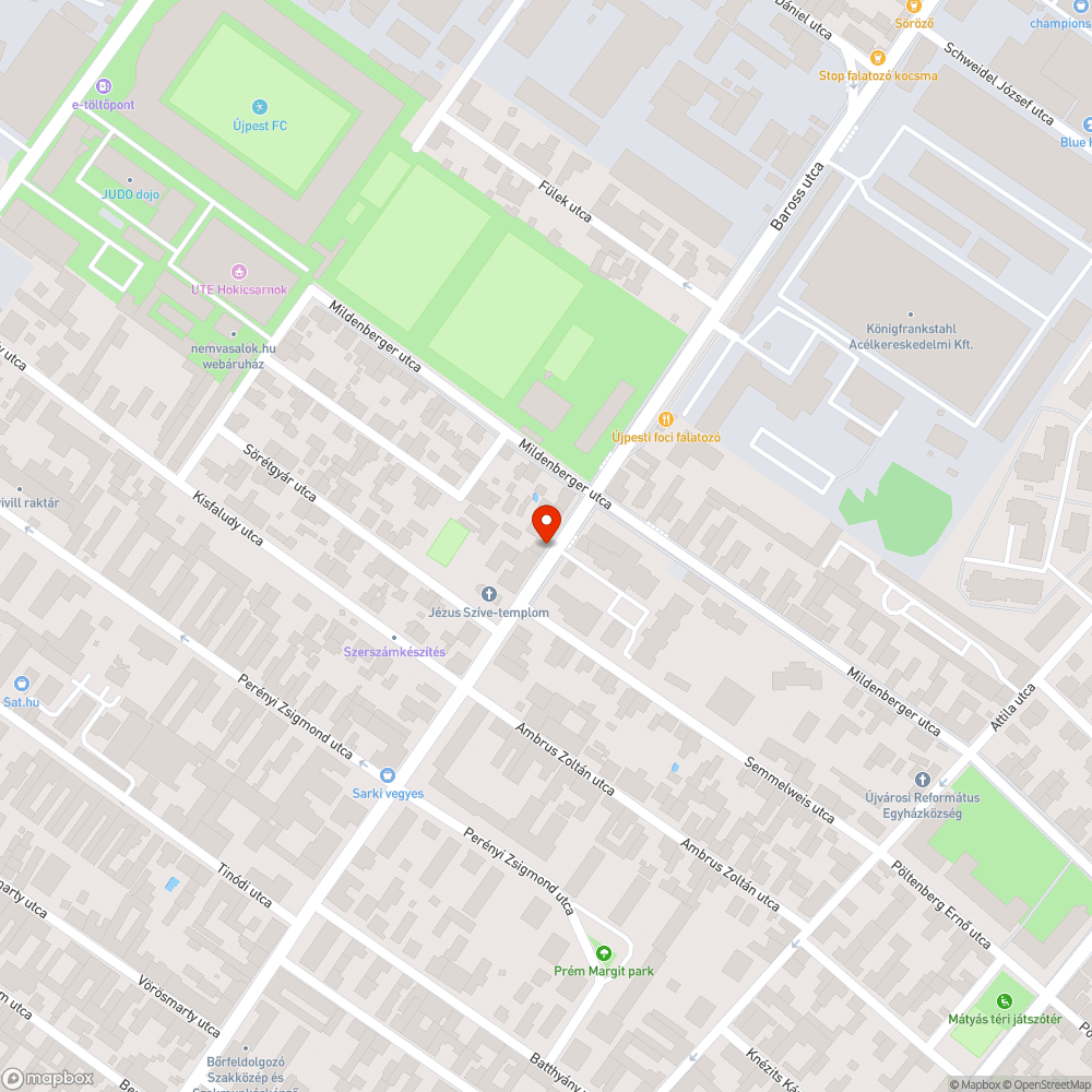 Kiálló sérült fedlap bejelentés helye