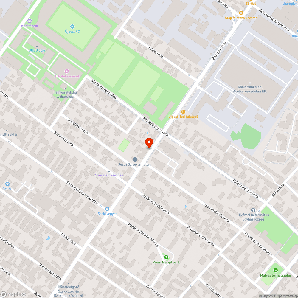 Üres fahely bejelentés helye