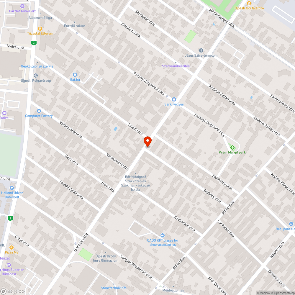 Üres fahely bejelentés helye