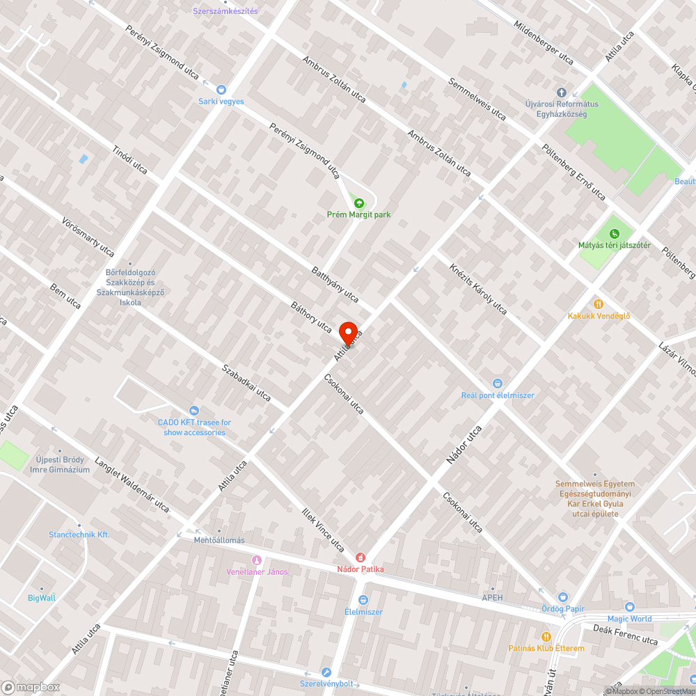 Kiálló fedlap bejelentés helye