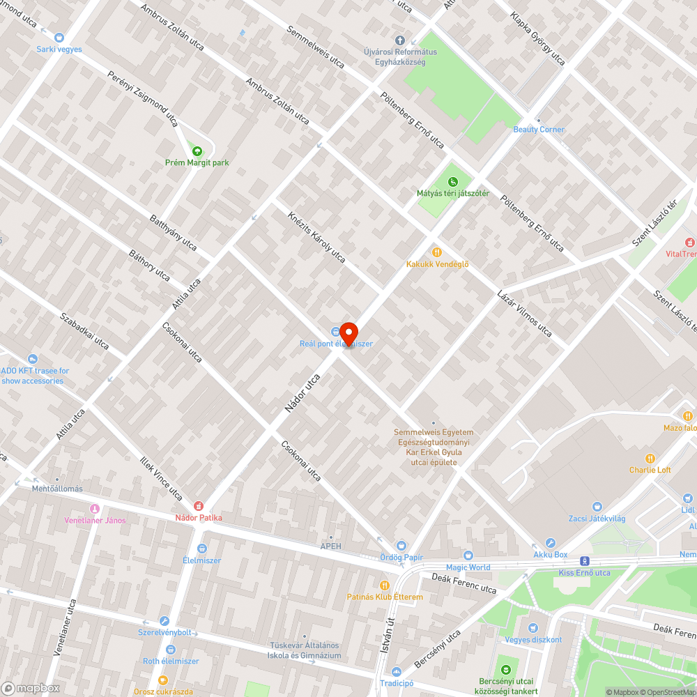 Kiálló, elmozdult fedlappár bejelentés helye