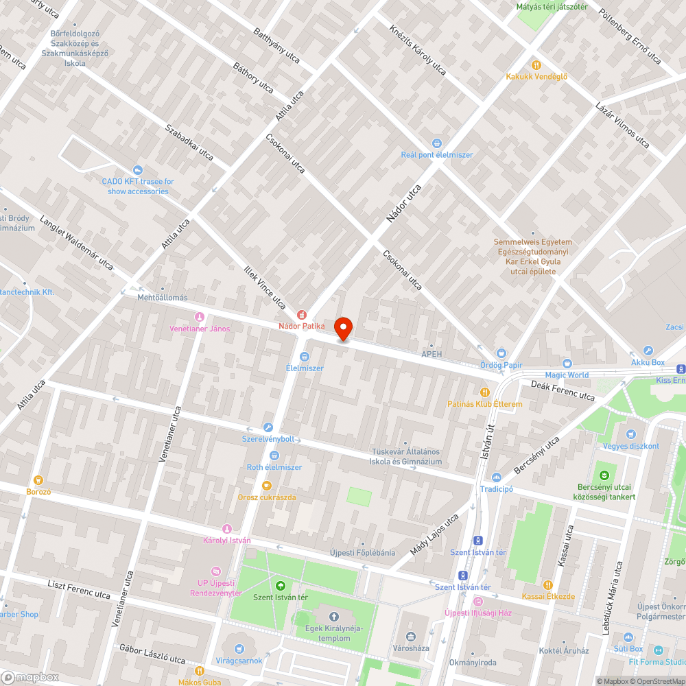 Bomlott keret bejelentés helye