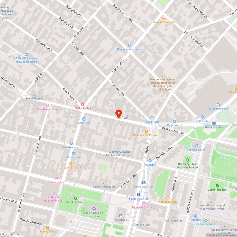 Hiányzó keret bejelentés helye