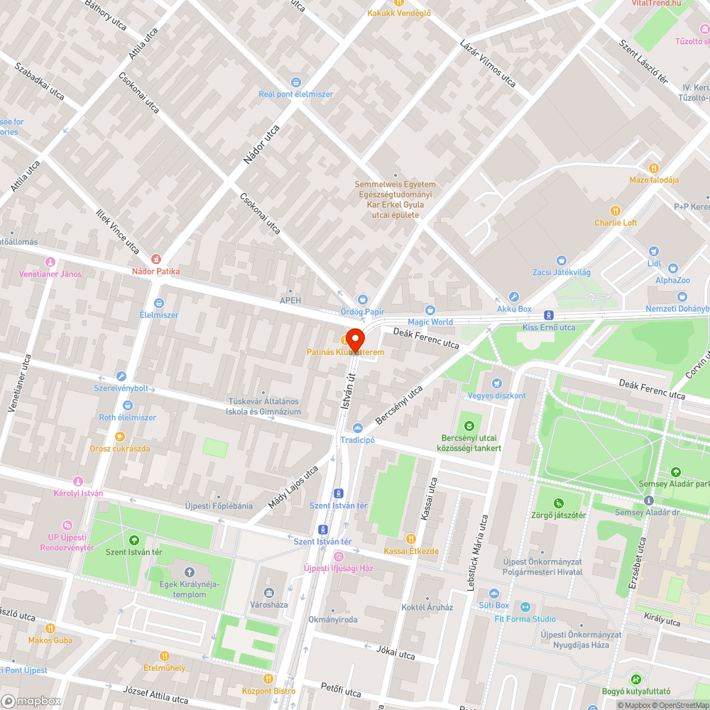 Kitört aszfalt bejelentés helye