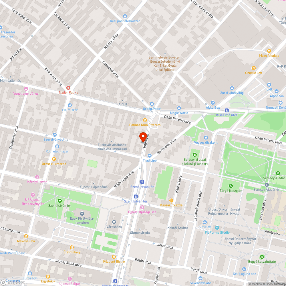 Koszos táblák bejelentés helye