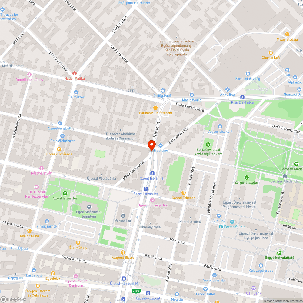 Megsüllyedt csatorna fedlap bejelentés helye