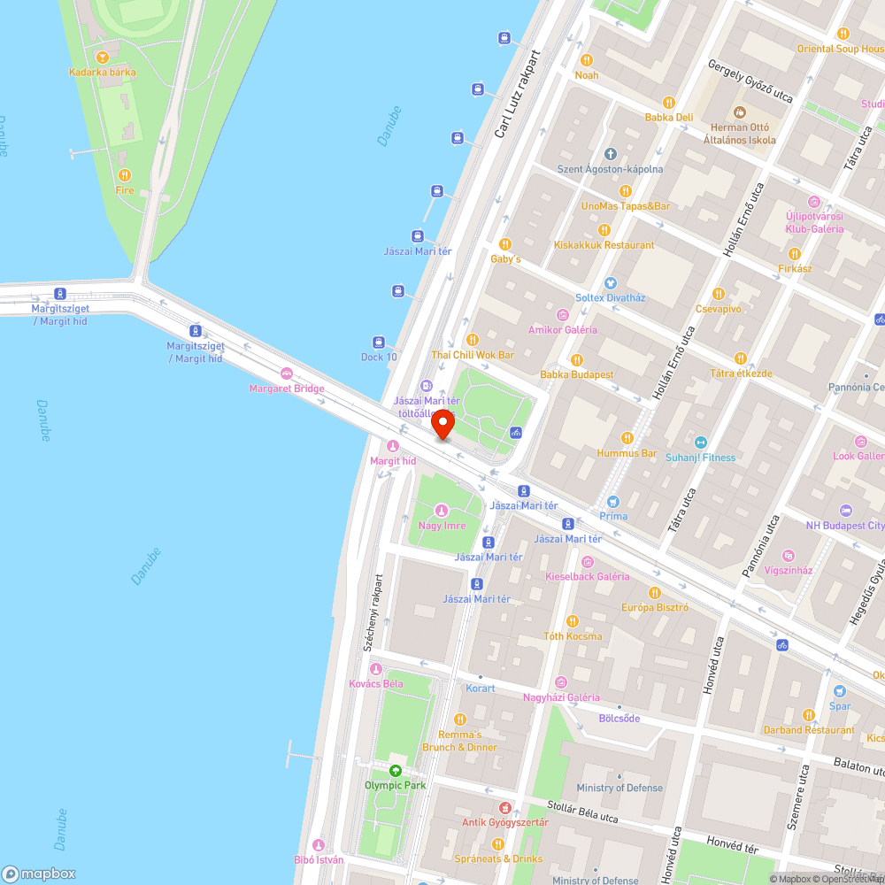 Megrongált kőkorona bejelentés helye