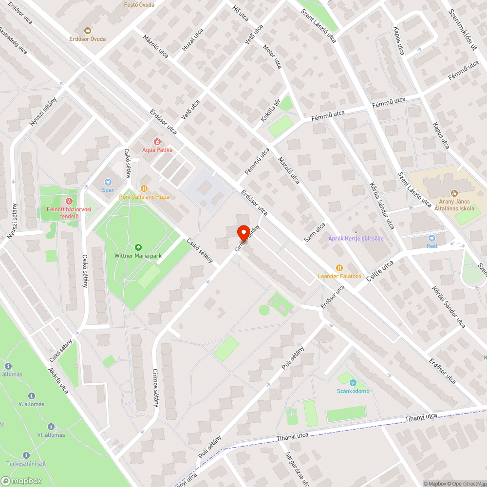 Hiányzó tábla bejelentés helye