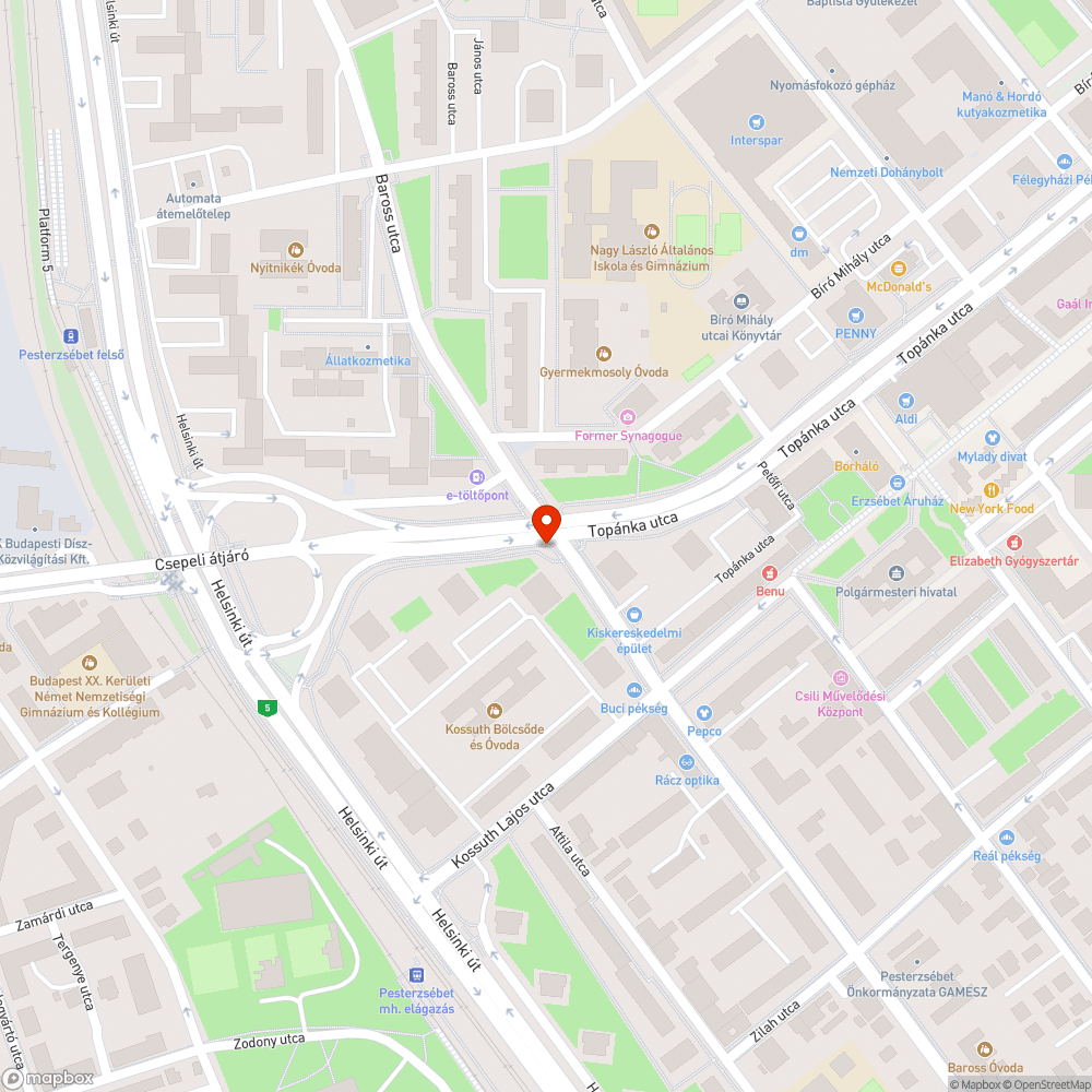 Telefonfülke rongálás bejelentés helye