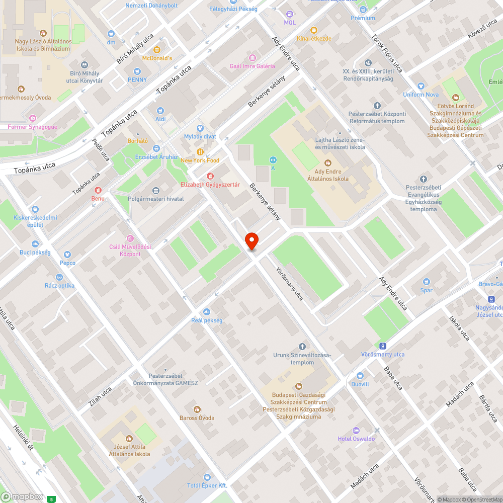 Hiányos zsákutca tábla (ha egyáltalán ez egy zsákutca) bejelentés helye