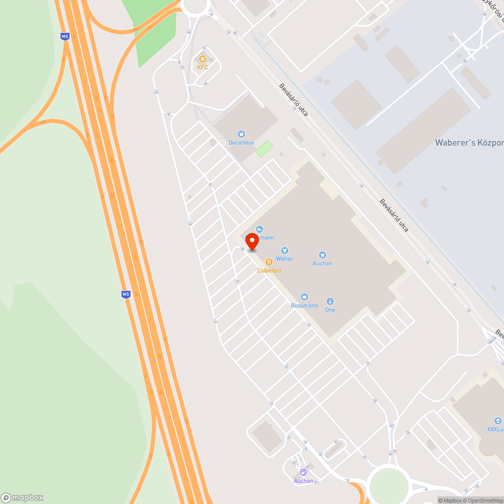 Rossz kerékpártárolók az Auchannál bejelentés helye