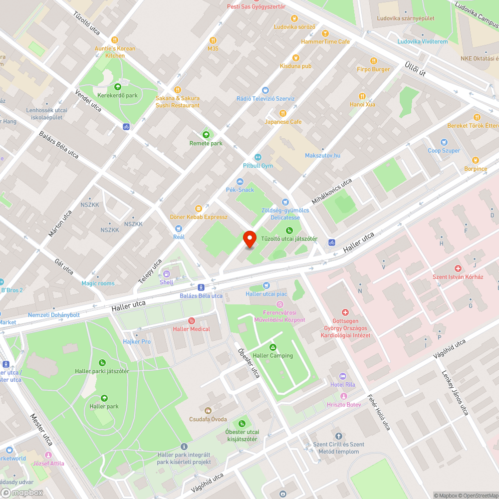 Beszakadt közműfedél bejelentés helye