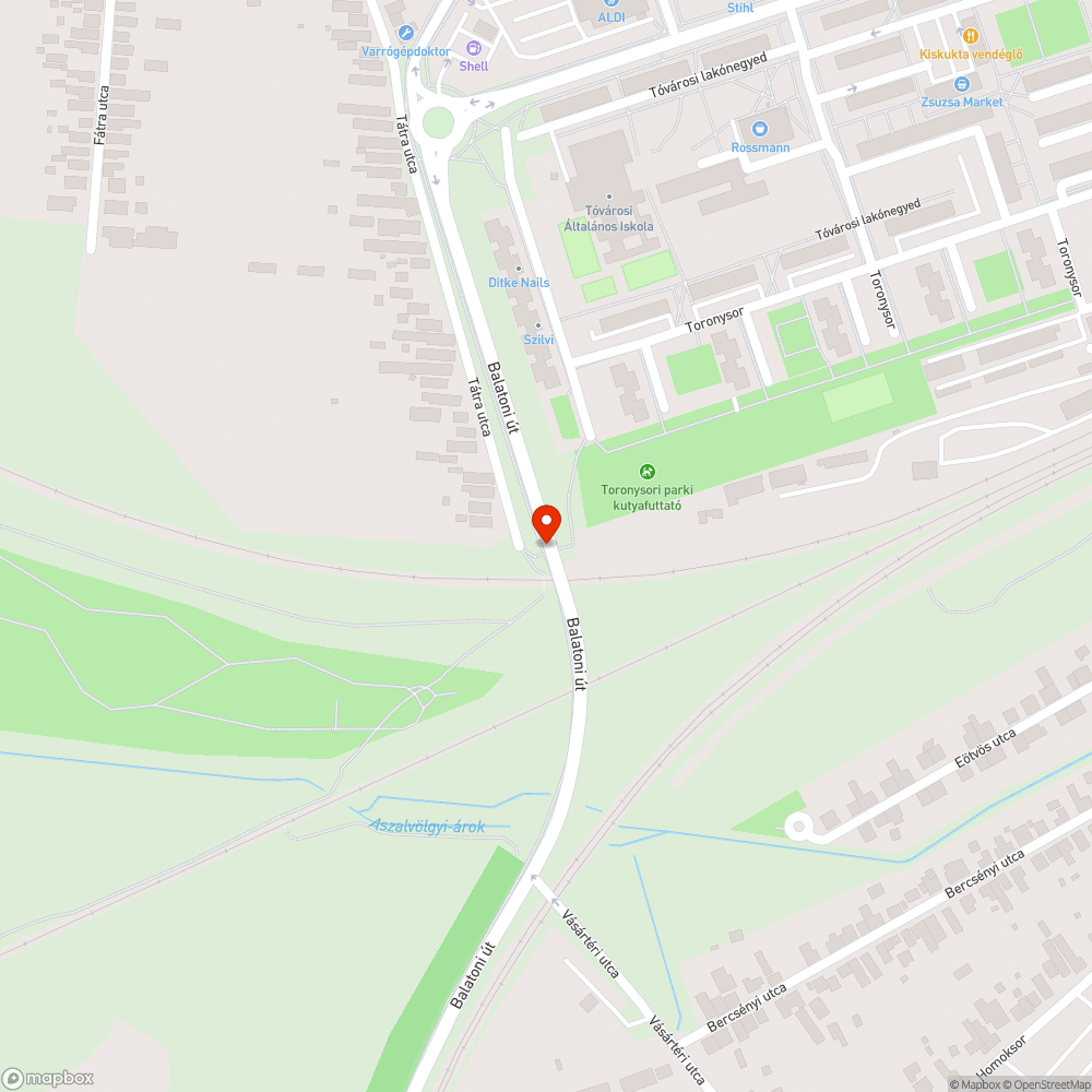 Belógó növények bejelentés helye