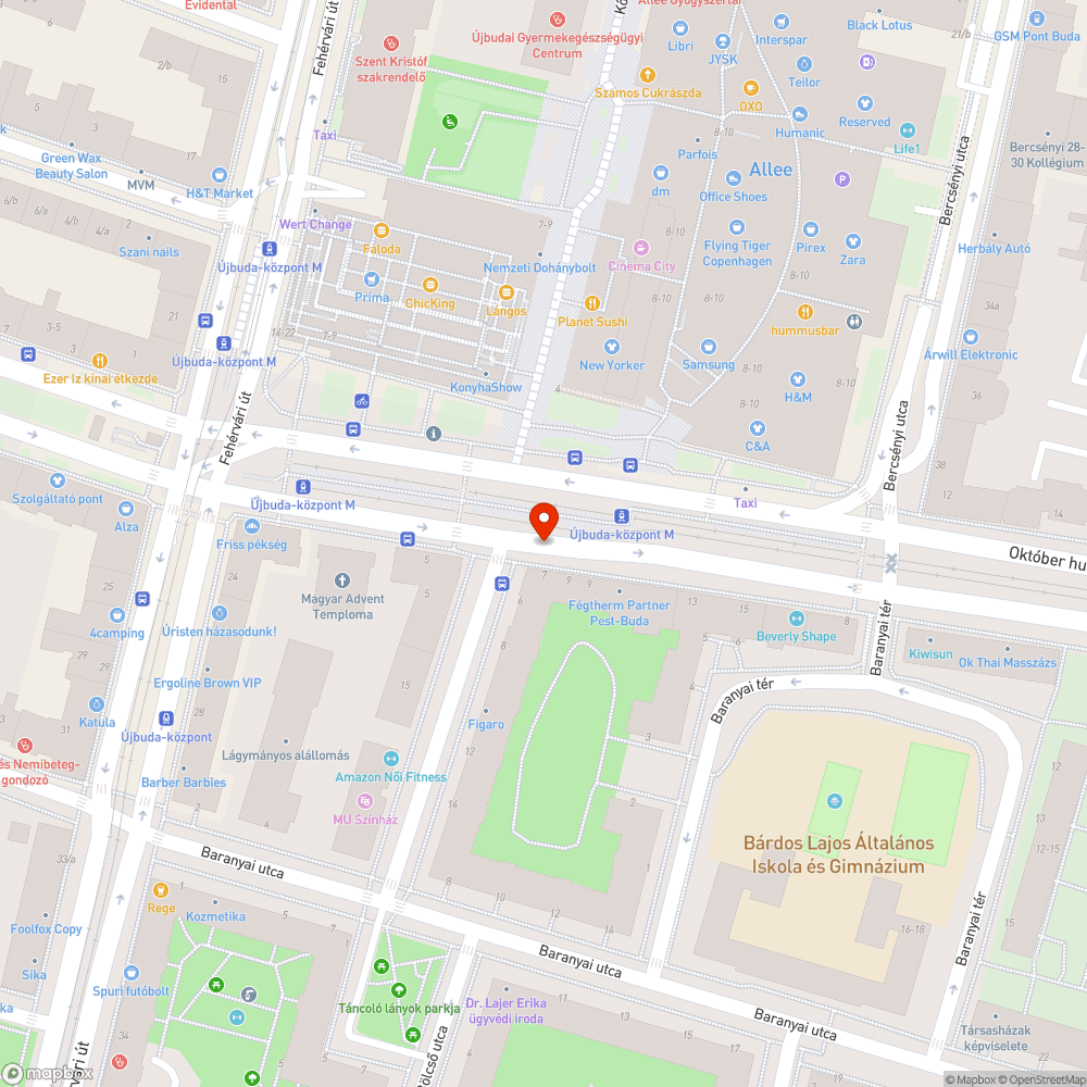 Hiányos burkolatjel bejelentés helye