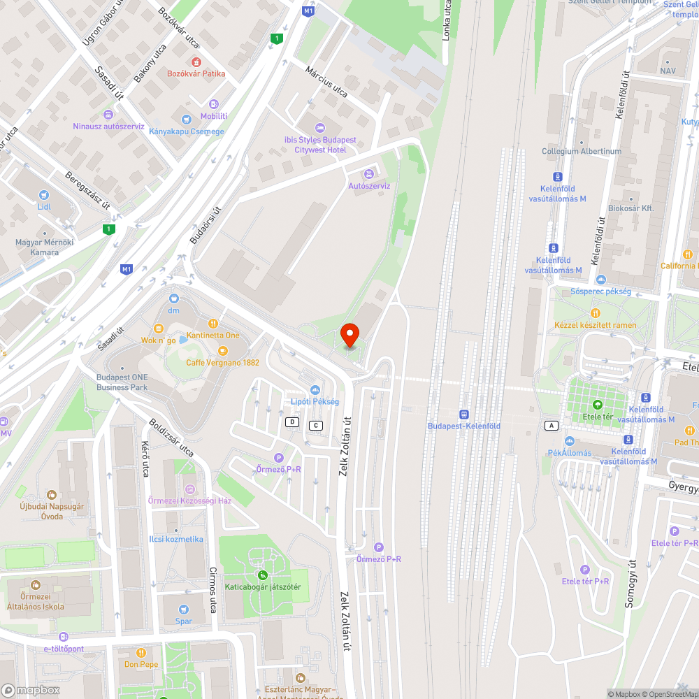 Szemétgyűjtő edény Koszorúslány utca bejelentés helye