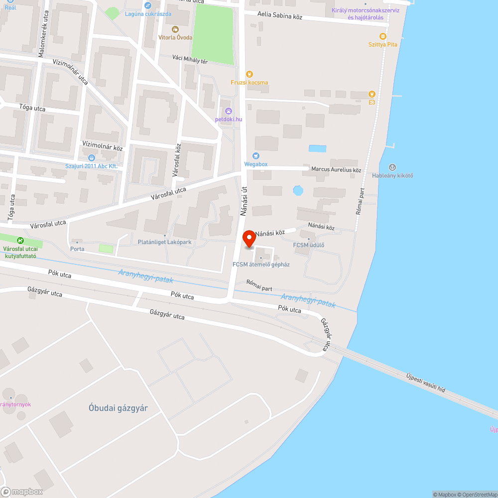 Nánási út/Királyok útja felújítása bejelentés helye