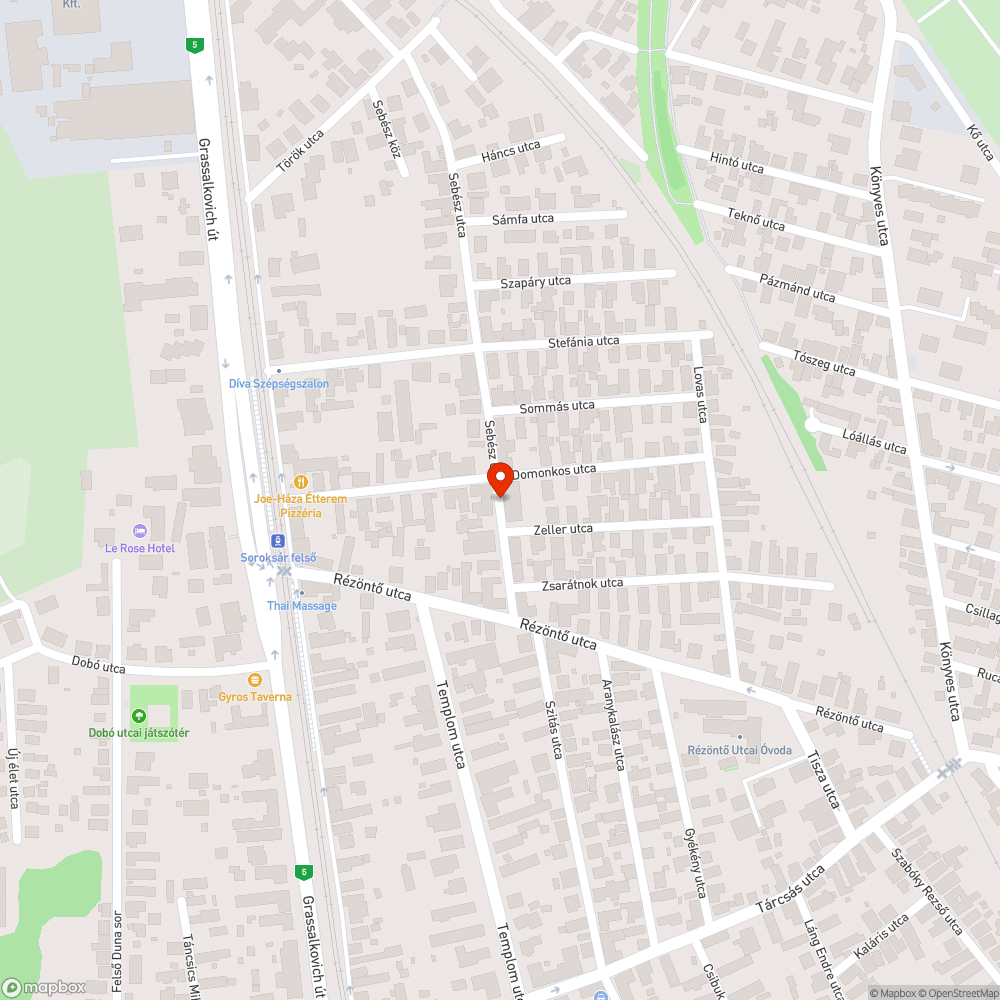 Elburjánzott lombozat bejelentés helye