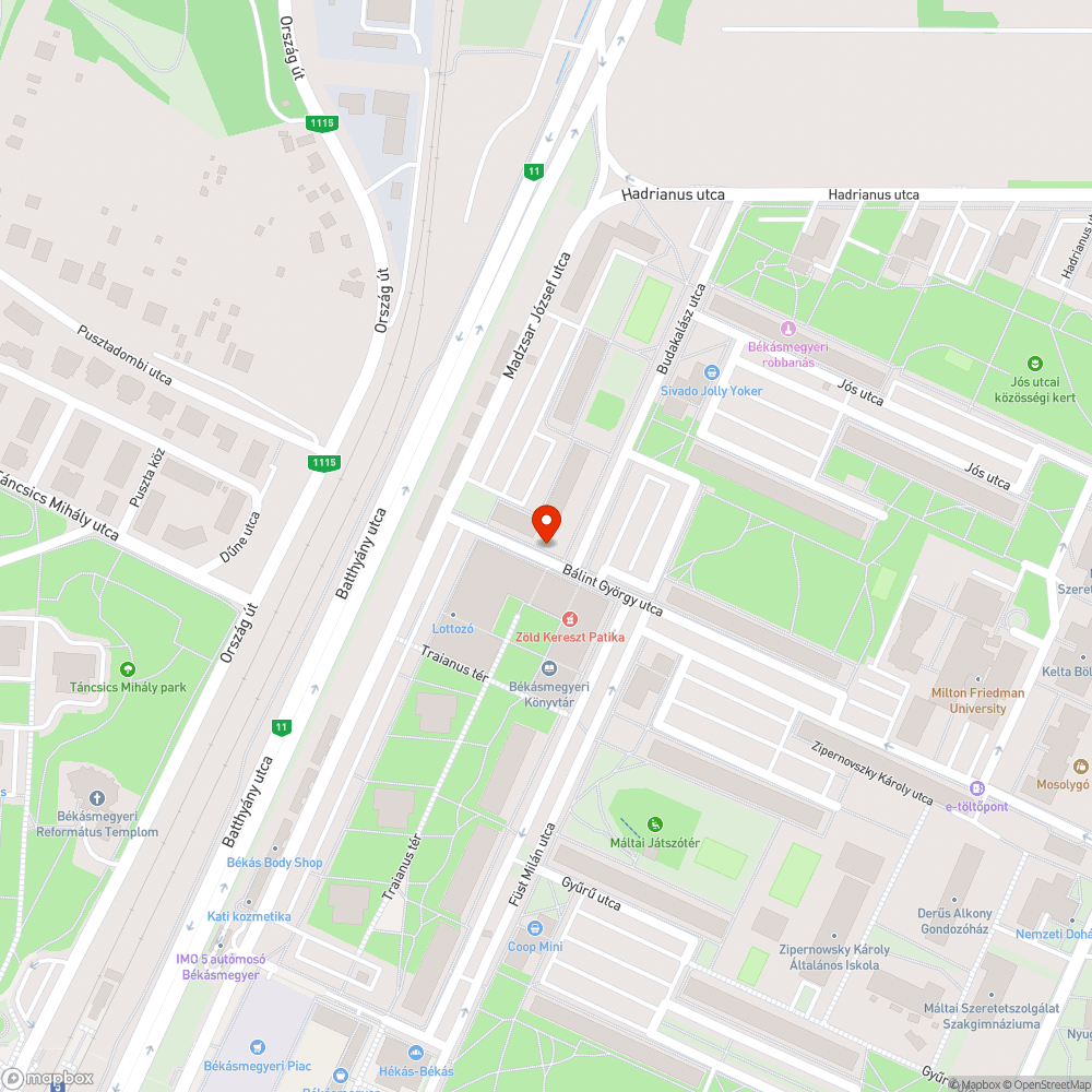 Elrohadt a poller bejelentés helye