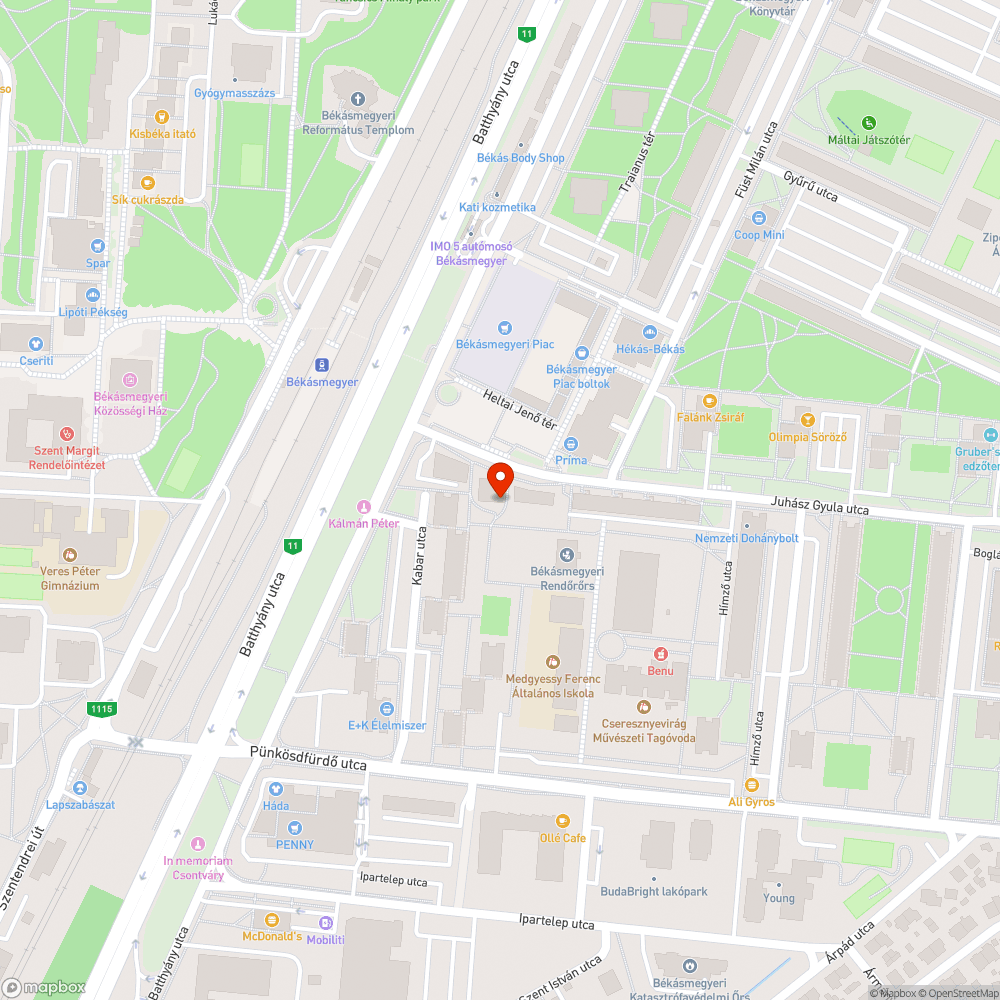 Esik szét a Telekom épülete bejelentés helye