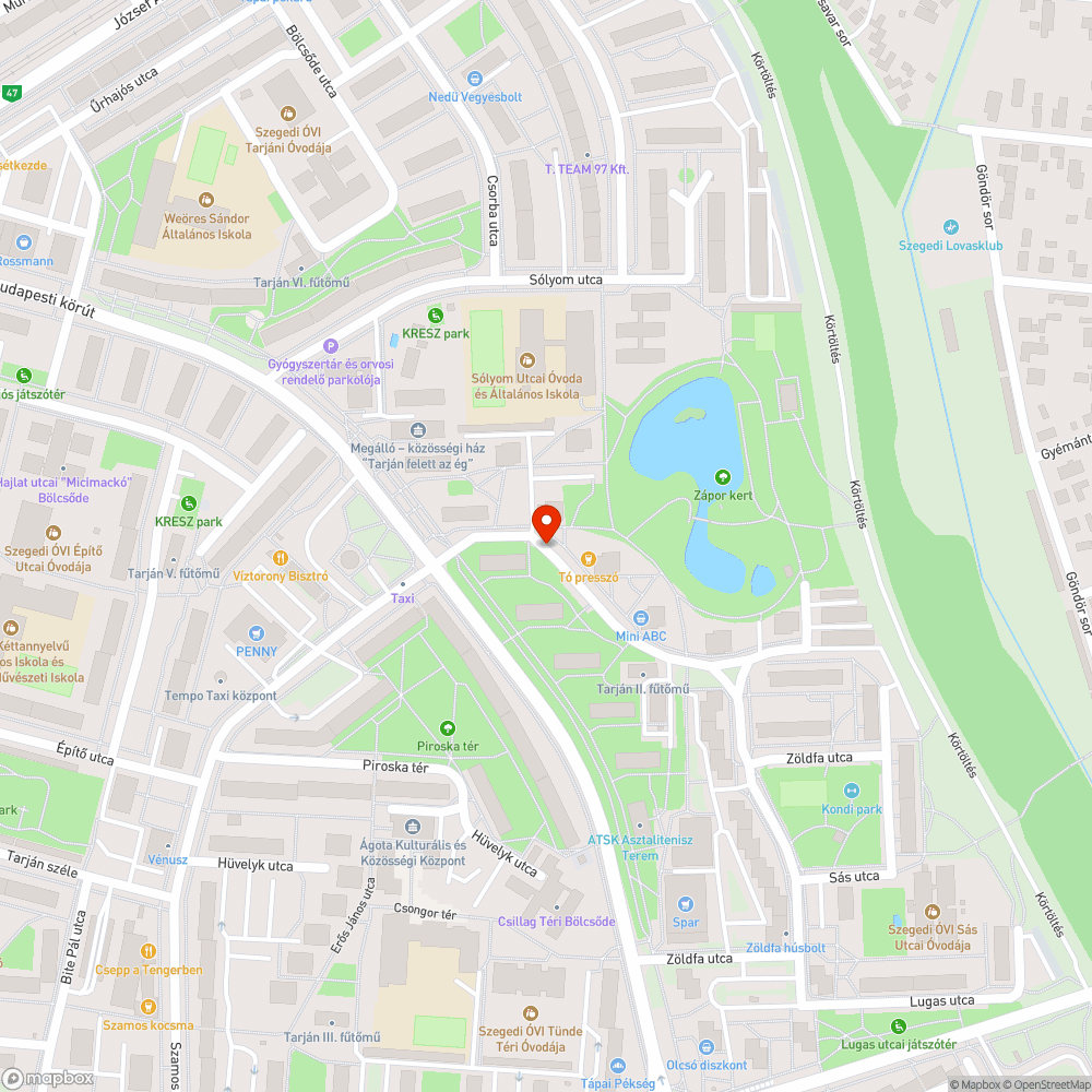 Pentelei soron baleserveszélyes parkolás bejelentés helye