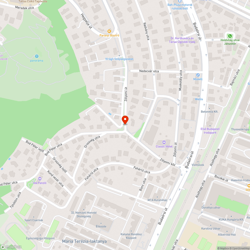 Kókány visszaépítés bejelentés helye