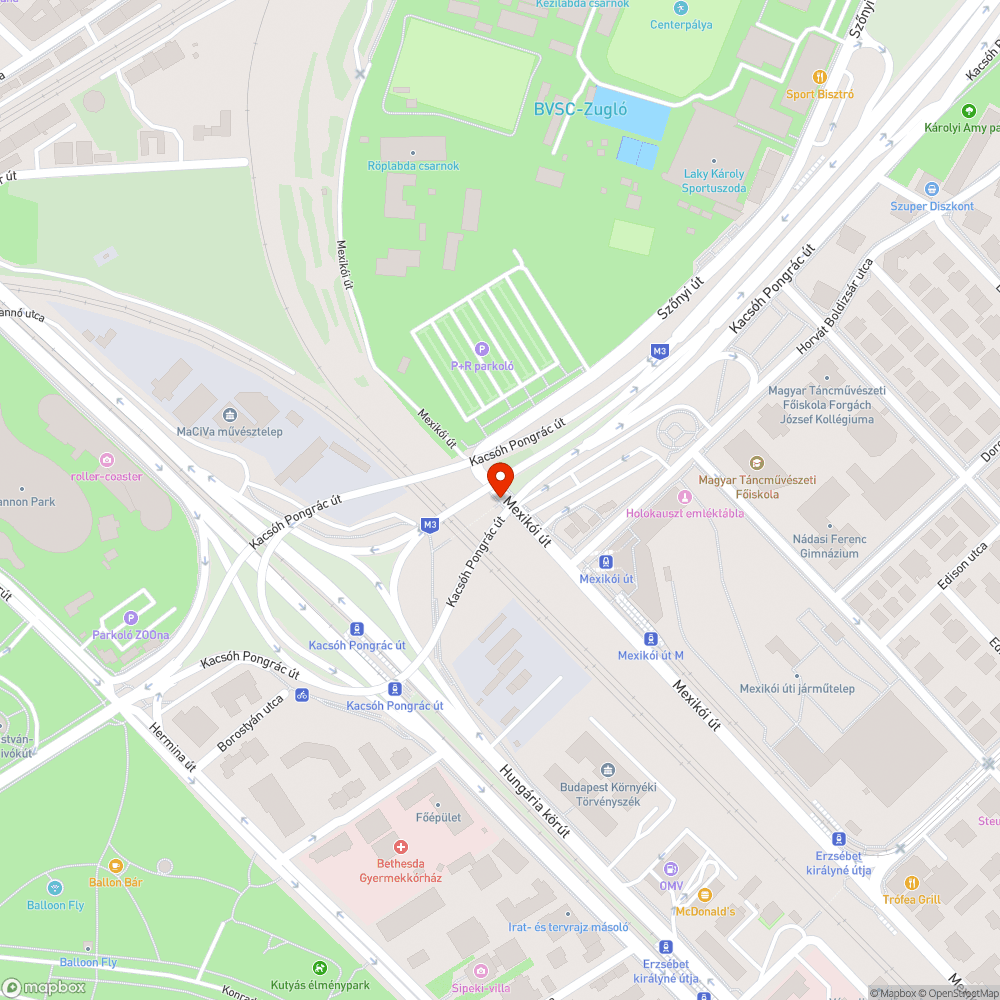 Firkás aluljáró bejelentés helye