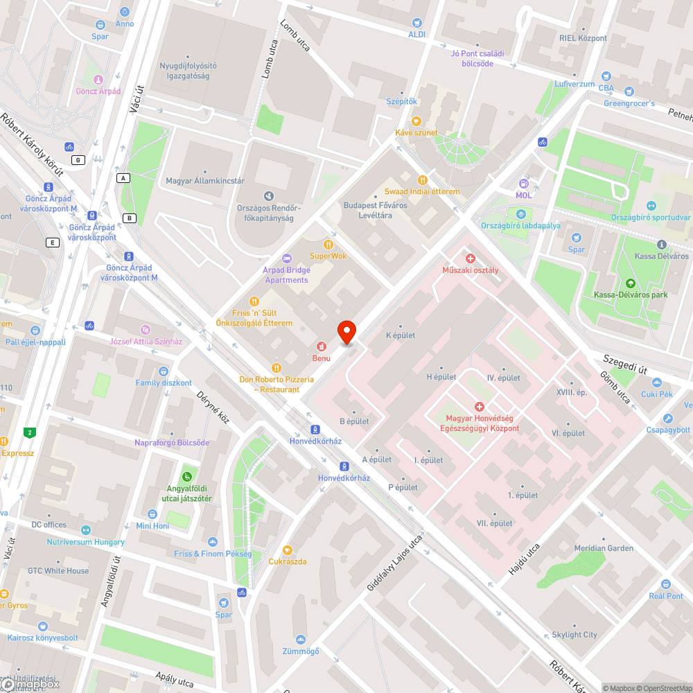 A sarjak rálógnak a kerékpárútra bejelentés helye