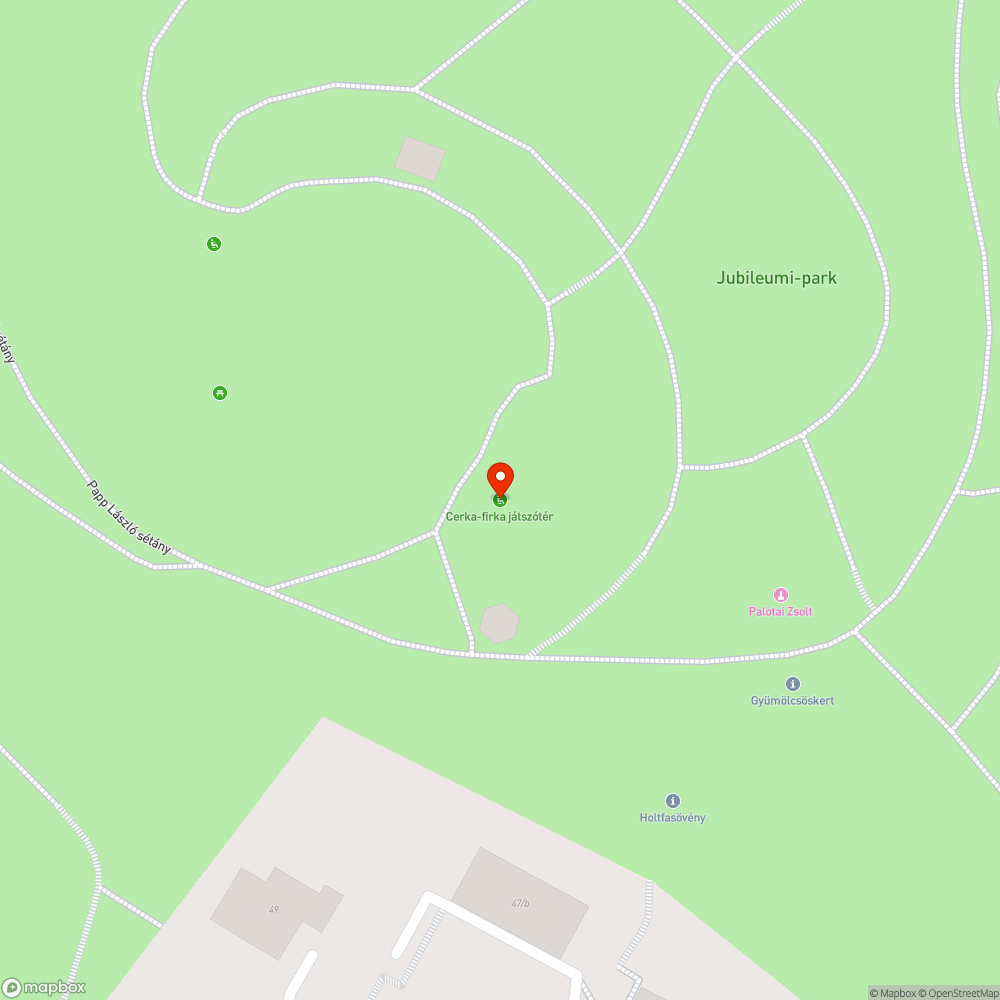 Ceruzás játszótér felújítás bejelentés helye