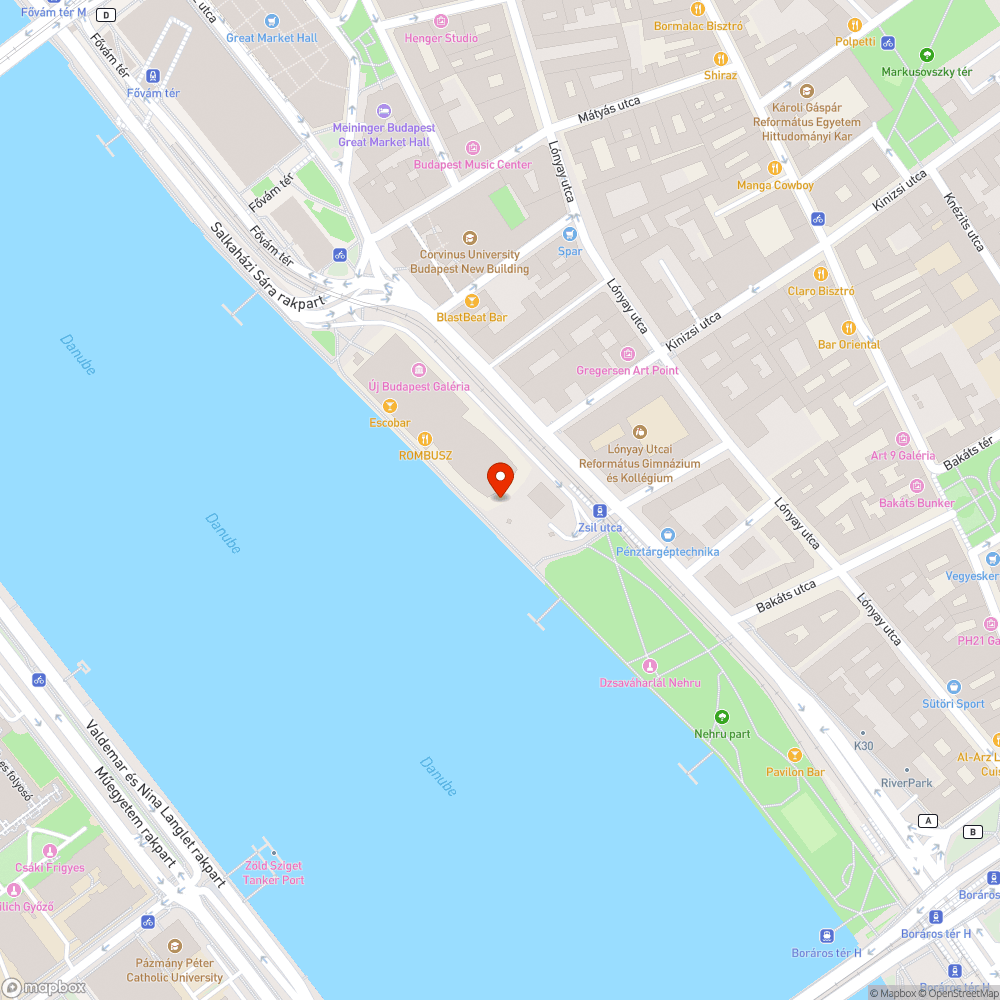 Kopott padok a Bálnánál bejelentés helye