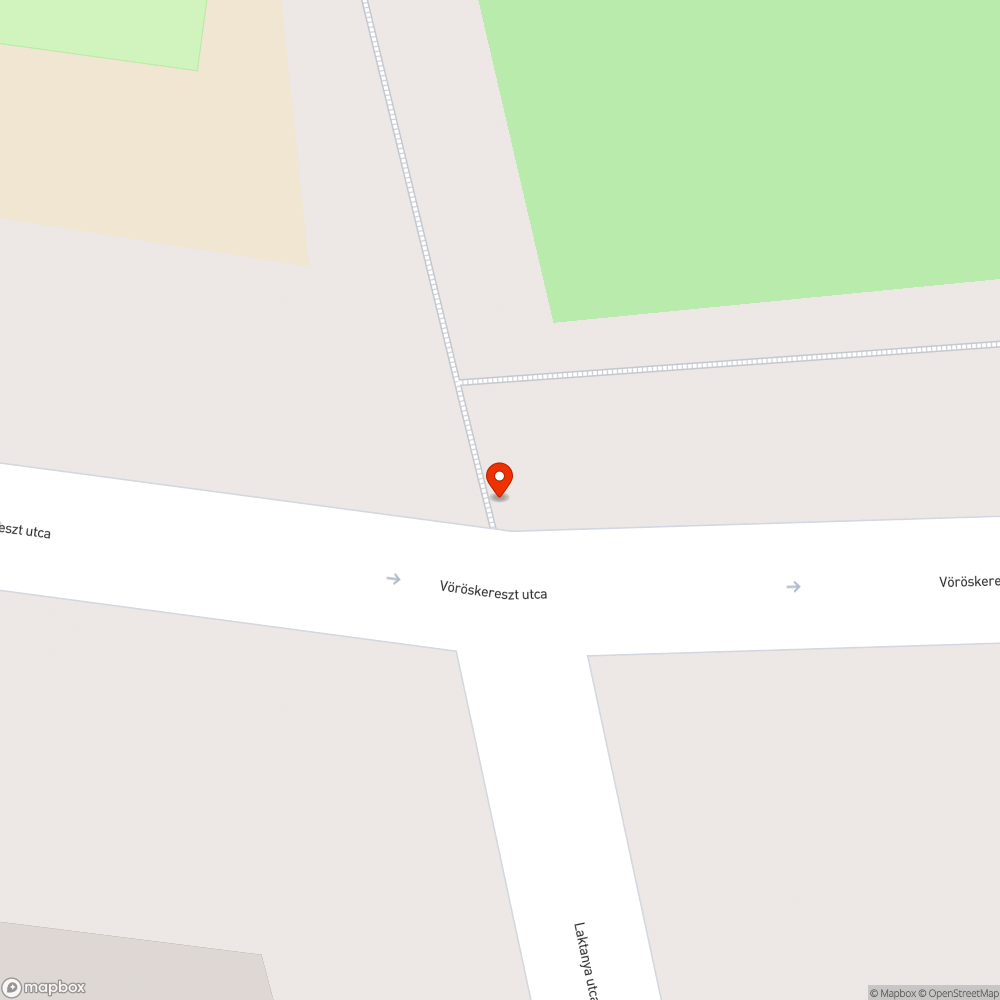 Életveszélyes lyuk a kerékpárút közepén bejelentés helye