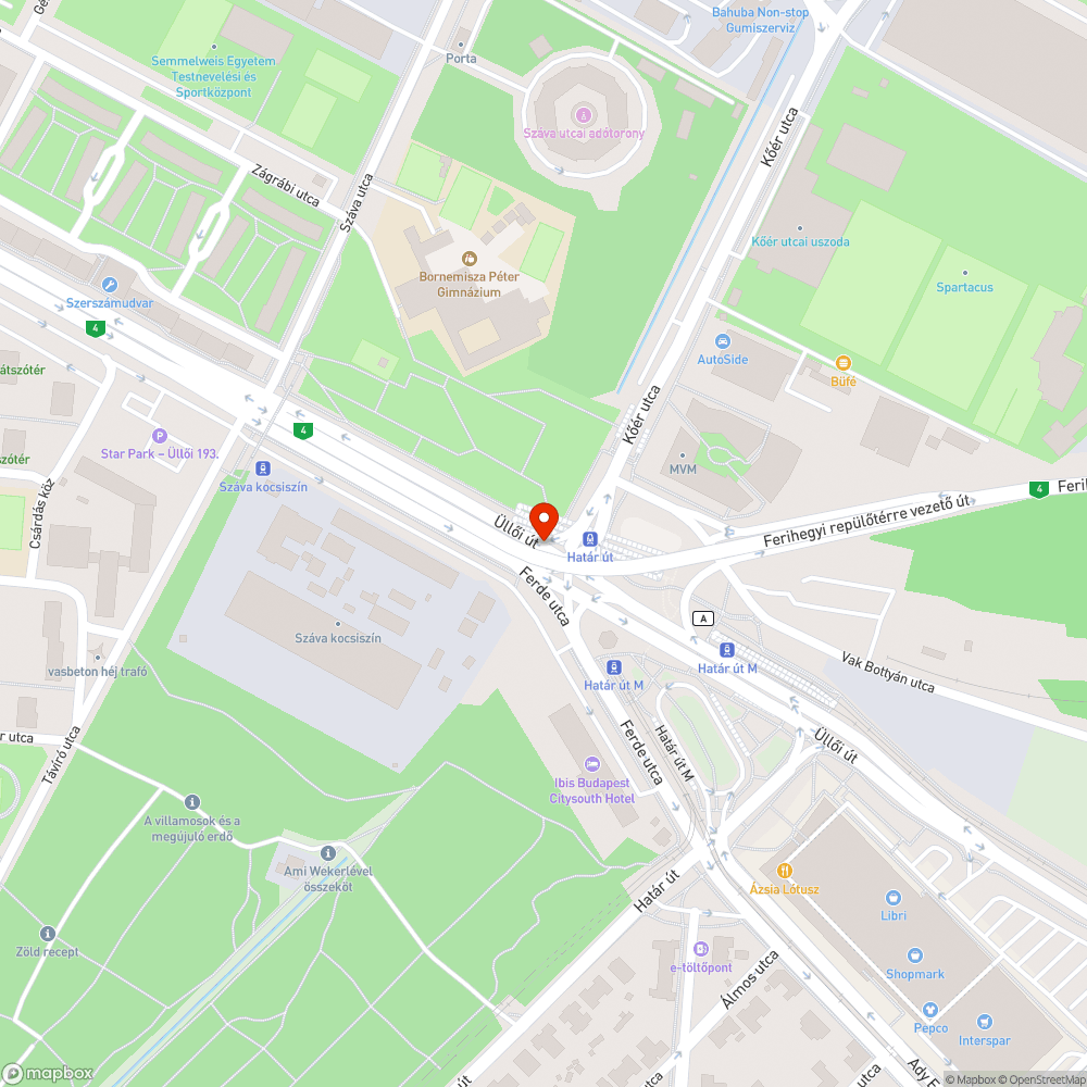 Növényzet visszavágása bejelentés helye