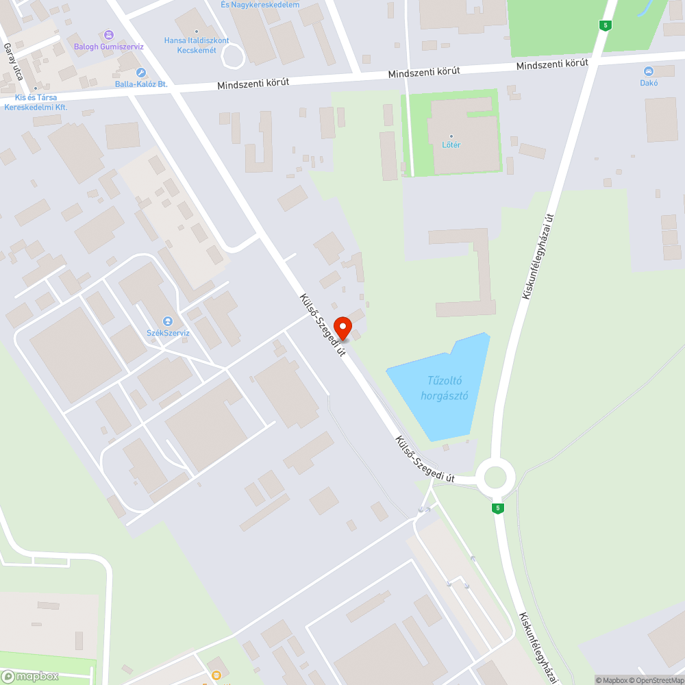 Mély kátyú a Külső-Szegedi úton bejelentés helye