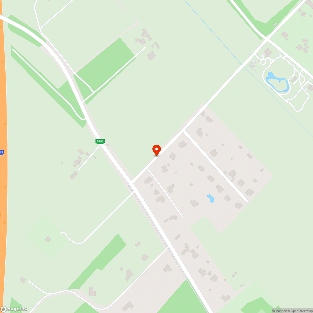 Kátyúk bejelentés helye