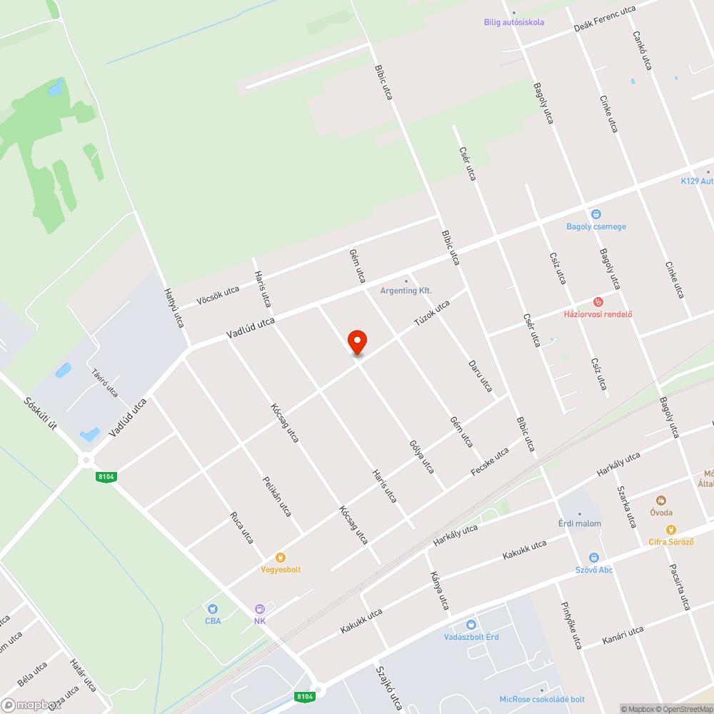 nem belátható kerezteződés bejelentés helye