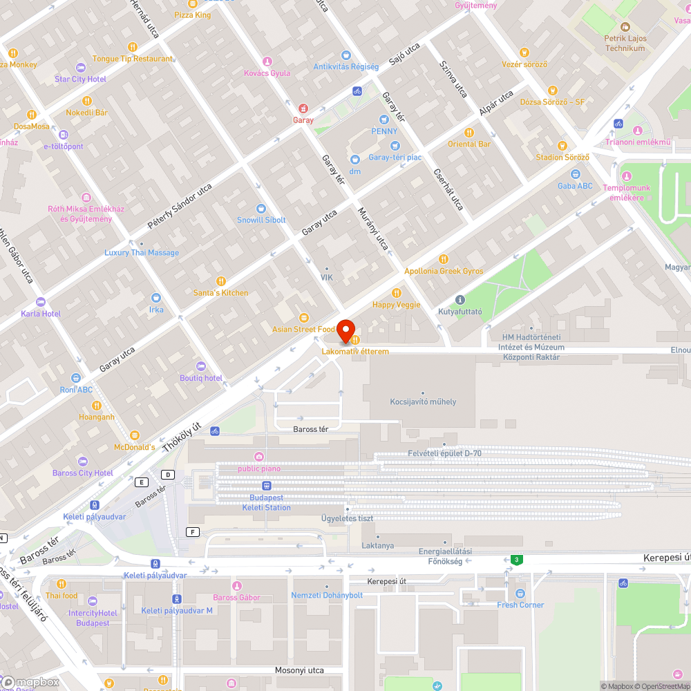 Járdán való parkolás bejelentés helye