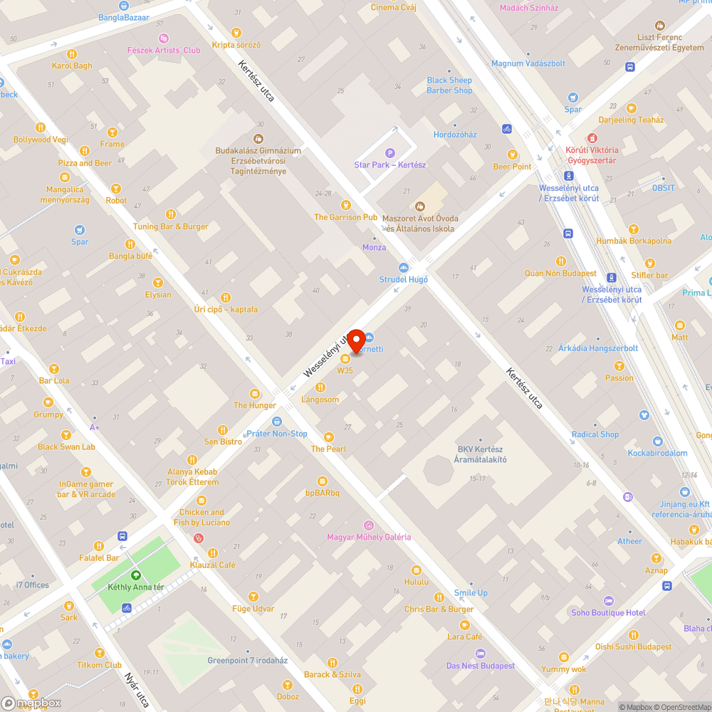 Hiányos járda bejelentés helye