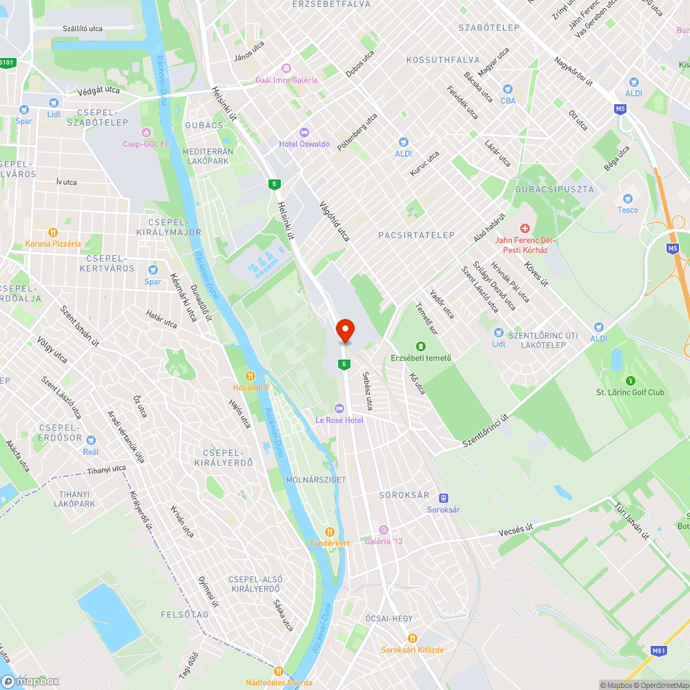 Belógó bokor bejelentés helye