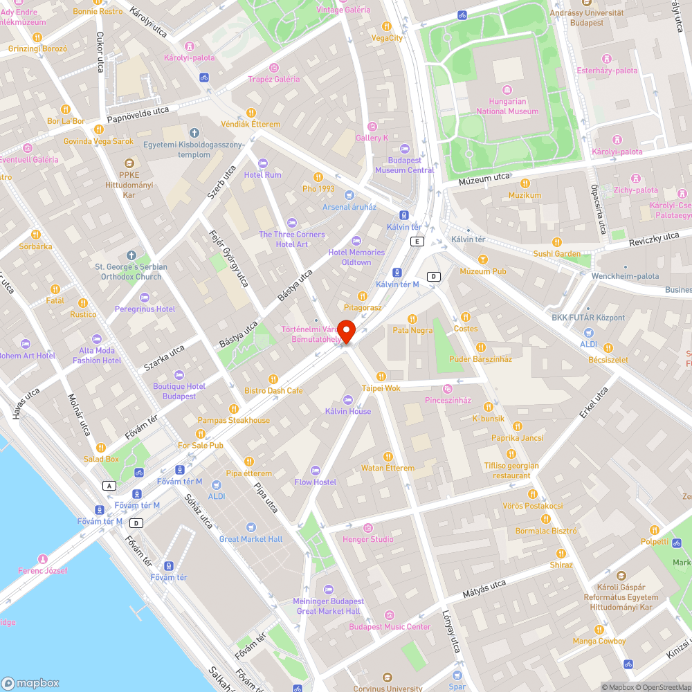 Megsüllyedt közmű bejelentés helye